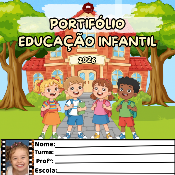 📚PORTFÓLIO - EDUCAÇÃO INFANTIL 2026 - EDITÁVEL WORD - Claudia Gome...