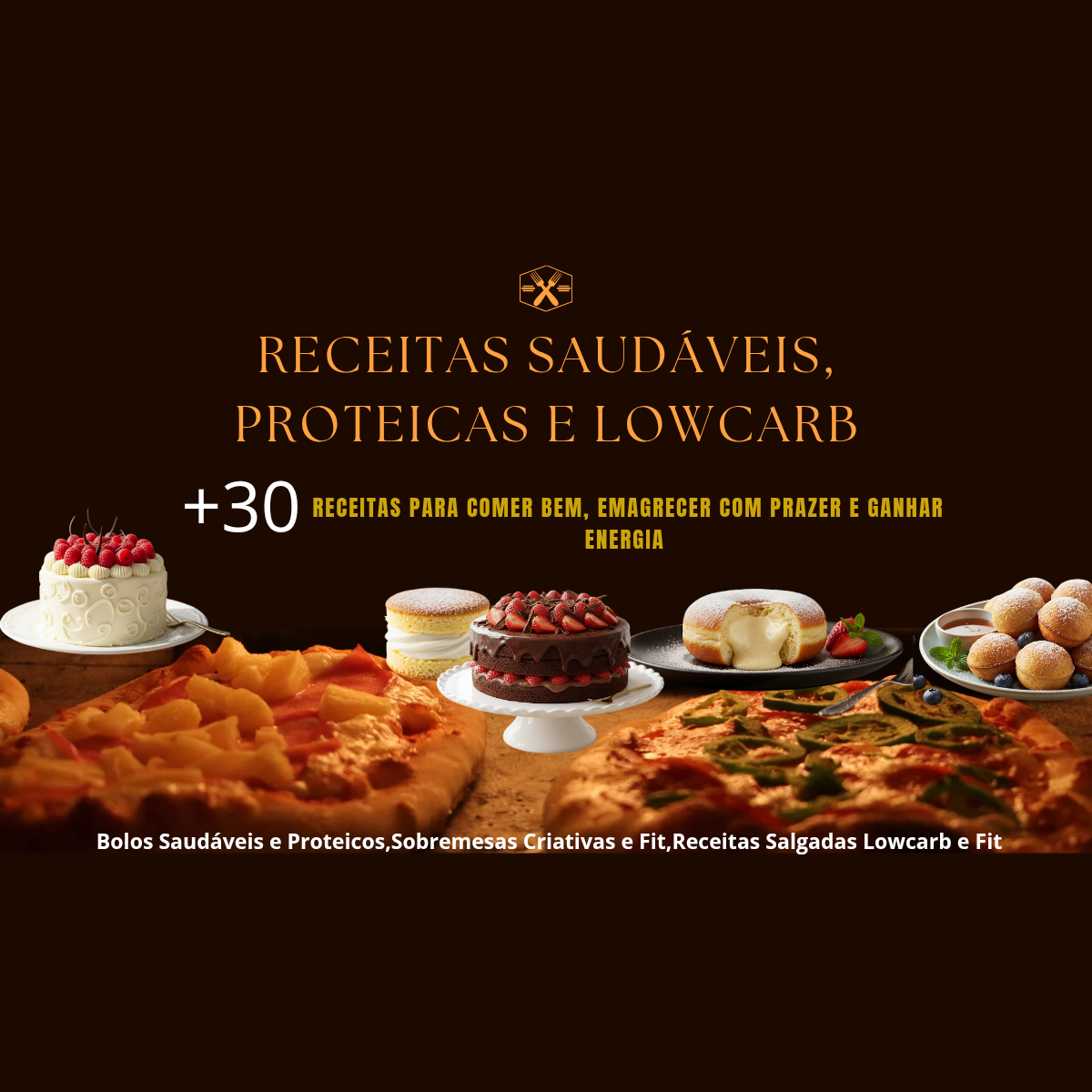 Receitas Saudáveis, Proteicas e Lowcarb