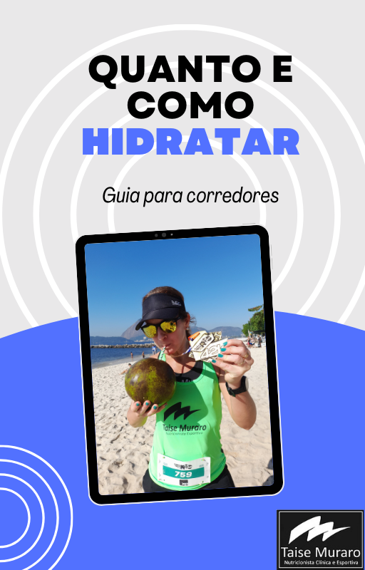 Imagem de capa para o Ebook Hidratação e Sódio, quanto e como usar !
