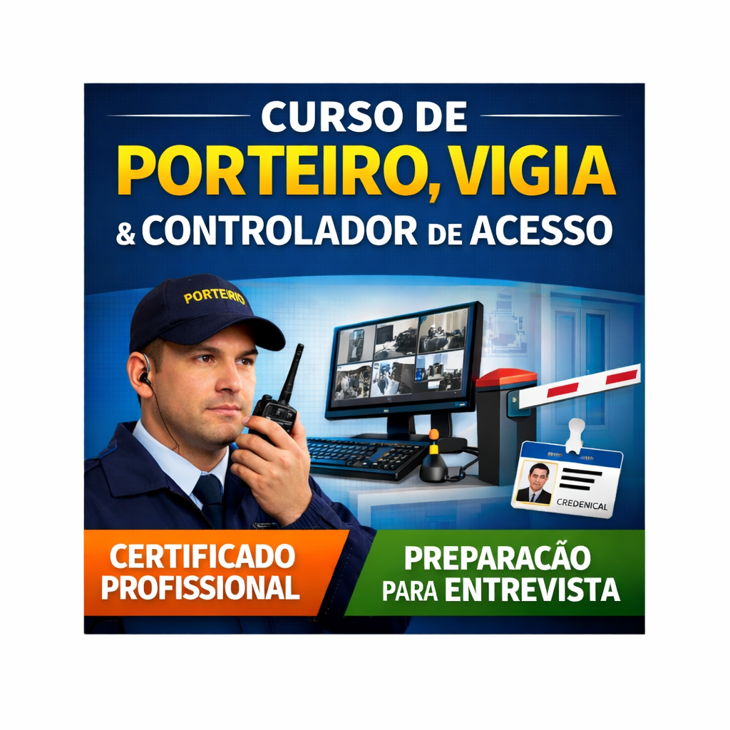 Curso de Porteiro, Vigia e Controlador de Acesso
