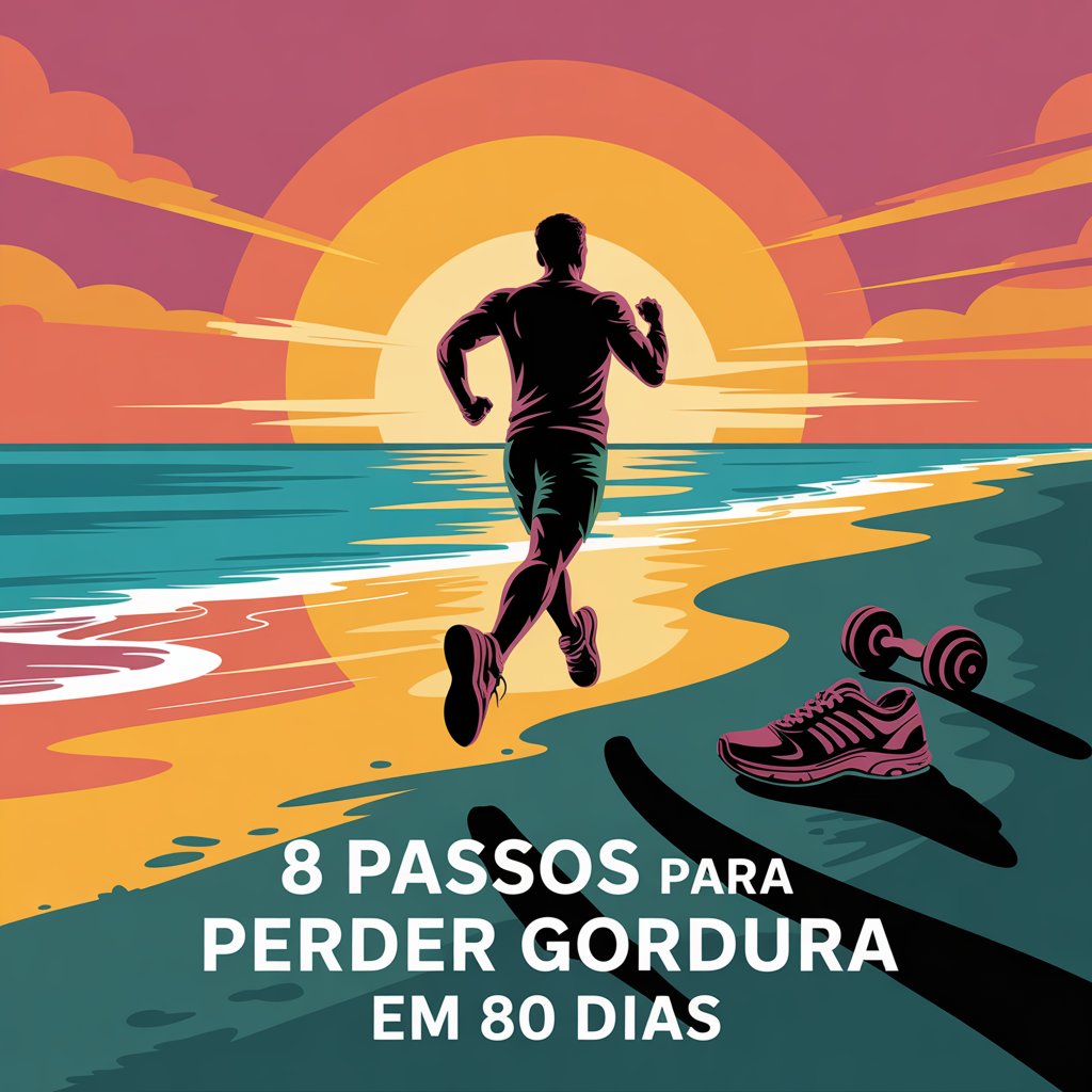 8 Passos para Perder Gordura em 80 Dias: Guia Prático de Nutrição e Treinamento