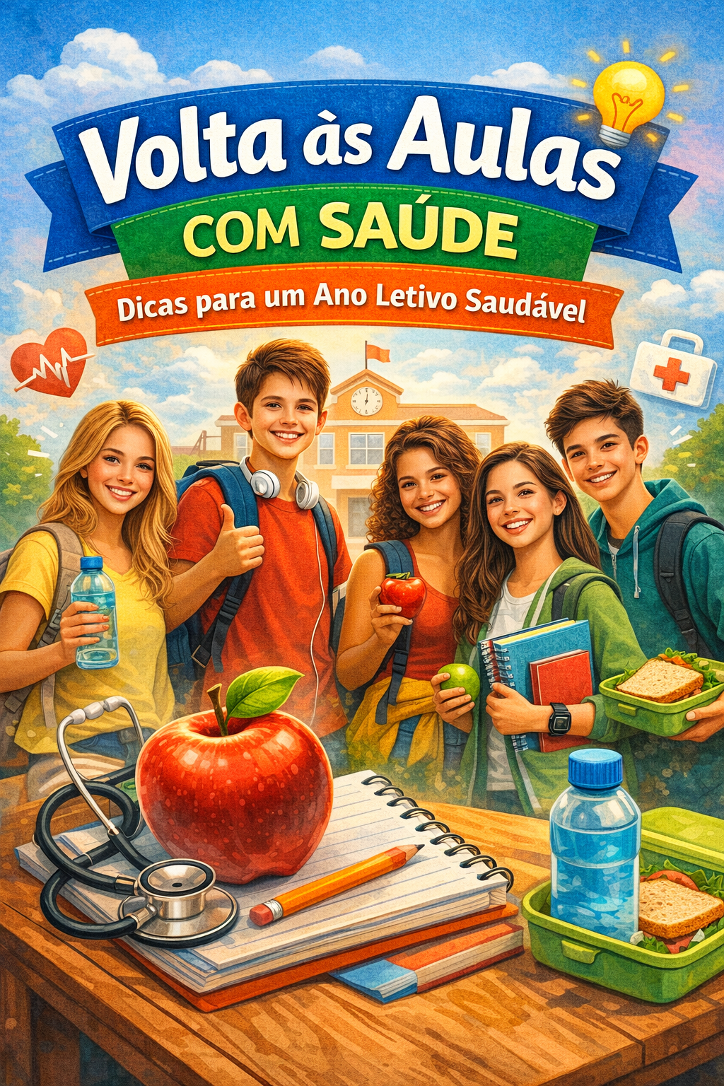 Volta às Aulas com Saúde: Guia Teen