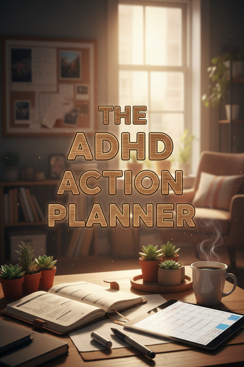 The ADHD Action Planner 30 Days to Transform Your Life