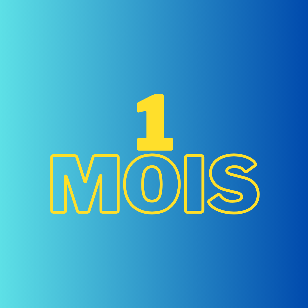1 mois