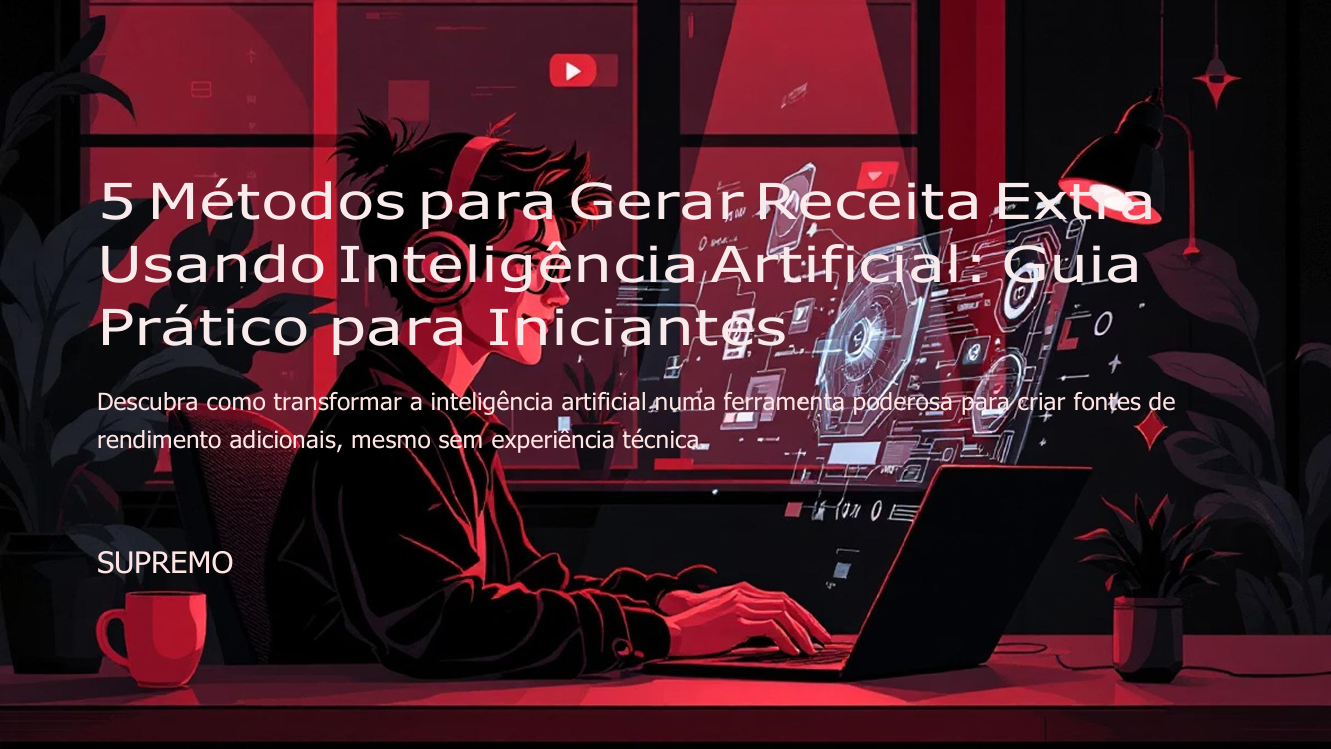 5 Métodos para Gerar Receita Extra Usando Inteligência Artificial G...