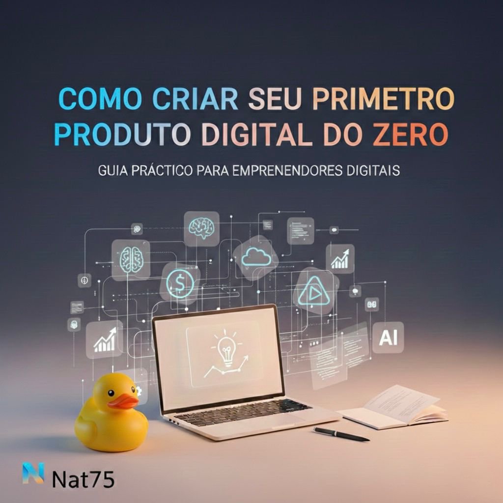 Como Criar Seu Primeiro Produto Digital do Zero | Hotmart