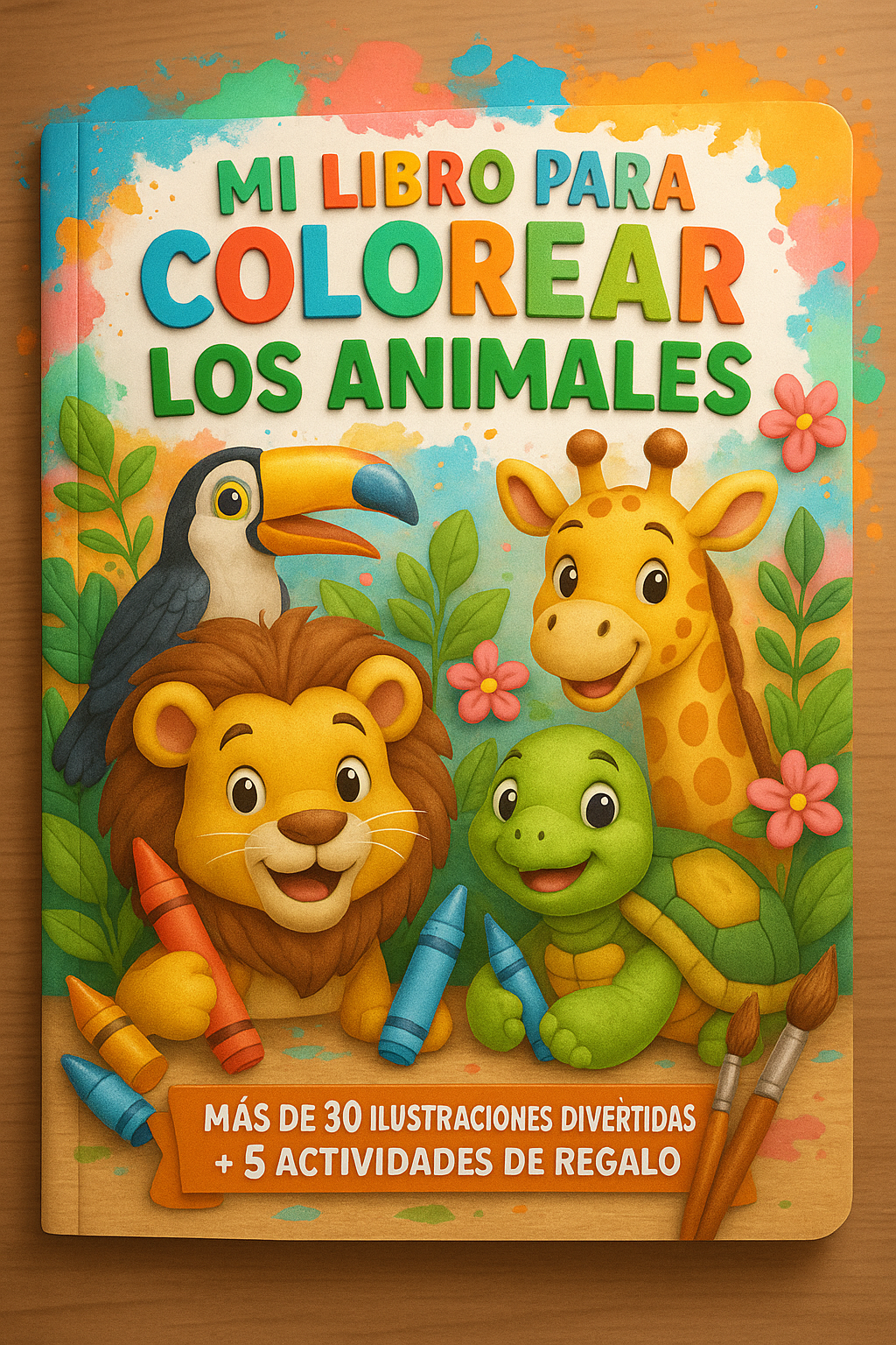 Mi Libro para colorear los animales - 5 BONOS DE REGALOS.. - Karel...