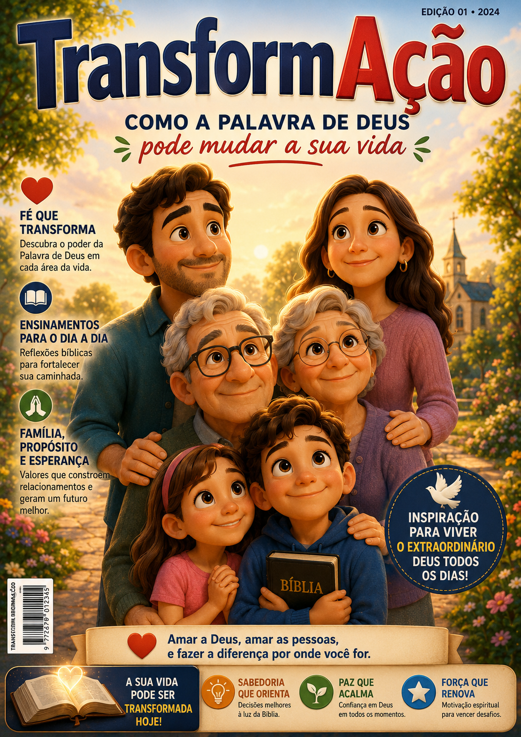 Capa da Revista Transformação