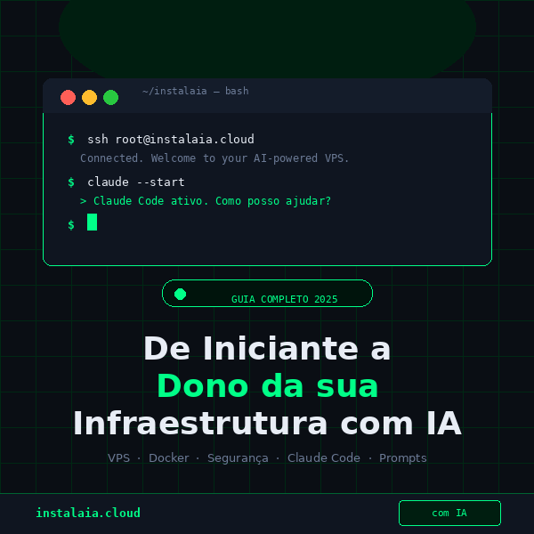 InstalaIA — Do Zero ao Deploy com Inteligência Artificial - Gustavo...