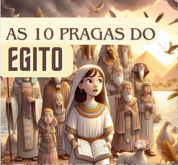 As Dez Pragas do Egito- Aula para o Ministério infantil/ Escola Bíb...