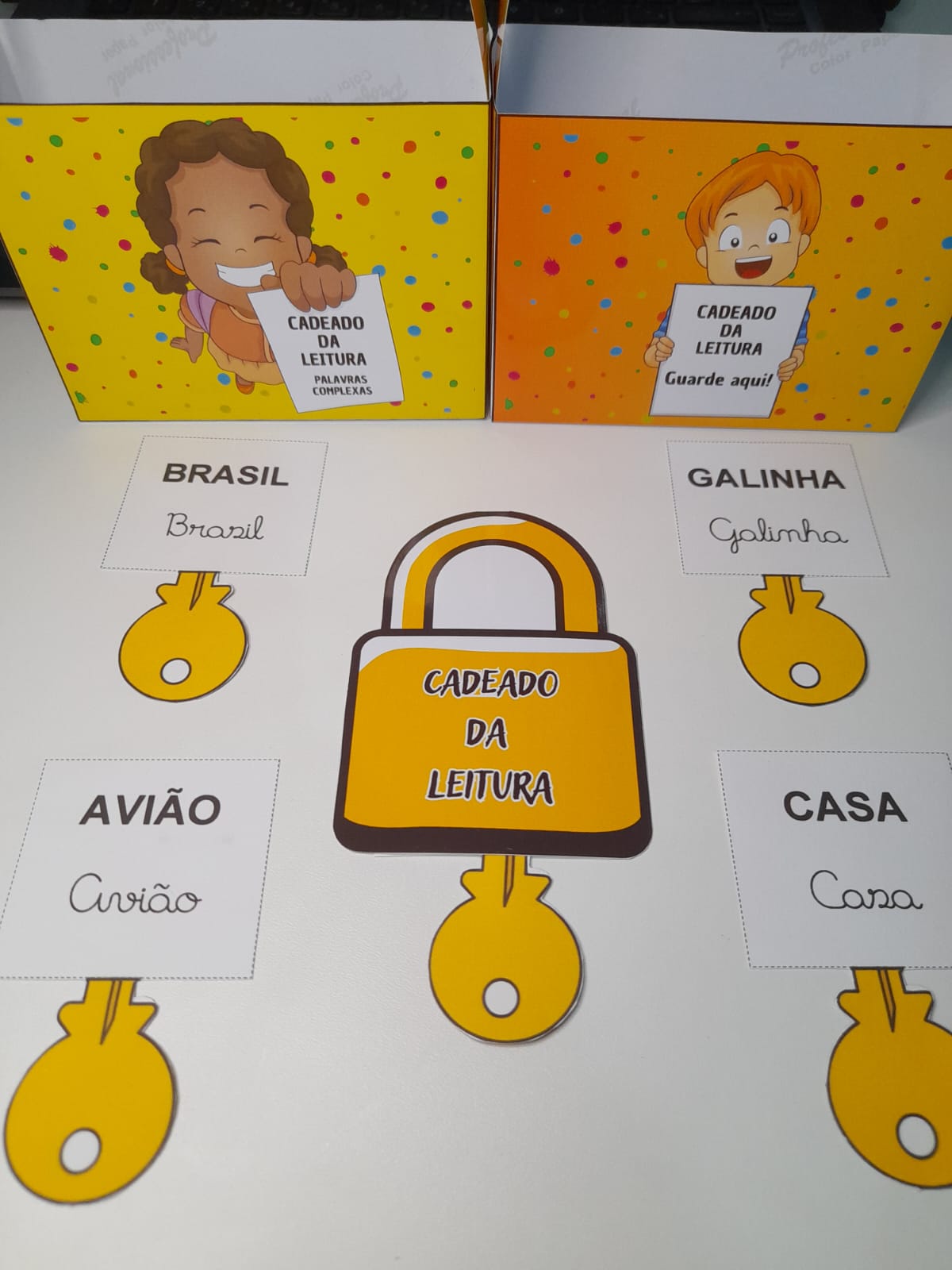 CADEADO DA LEITURA DE PALAVRAS - CARLA PATRICIA DE OLIVEIRA ROCHA