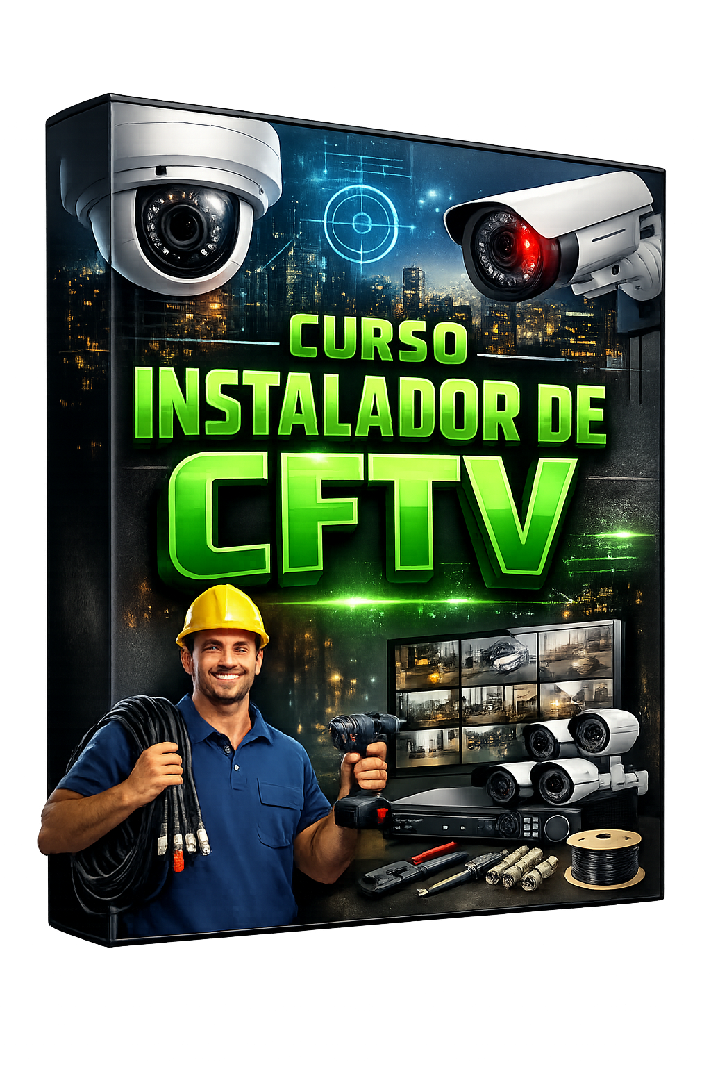 Curso de Instalador de Câmeras CFTV – Do Zero ao Profissional
