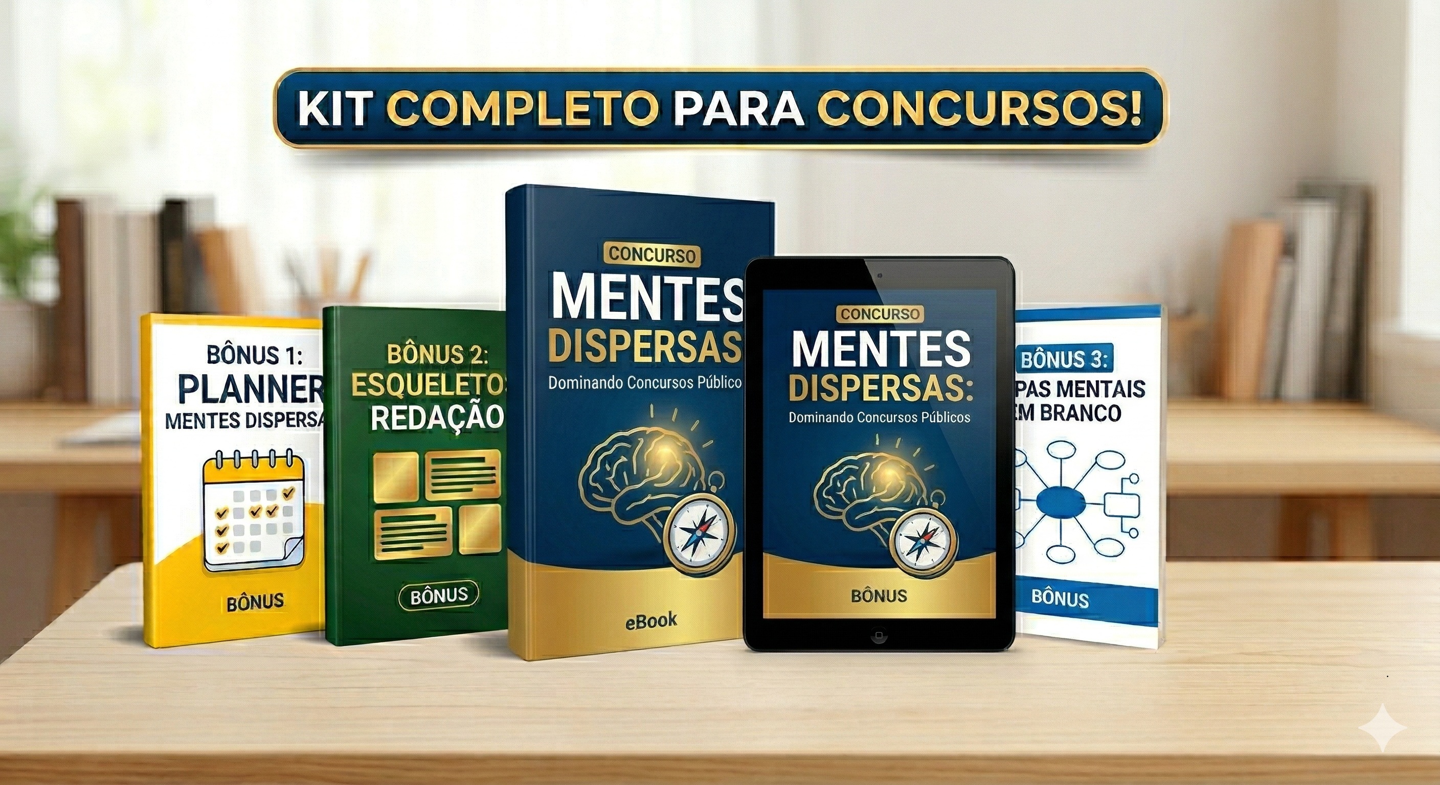 Concurso Para Mentes Dispersas: Como Passar Mesmo Sem Conseguir Focar Direito