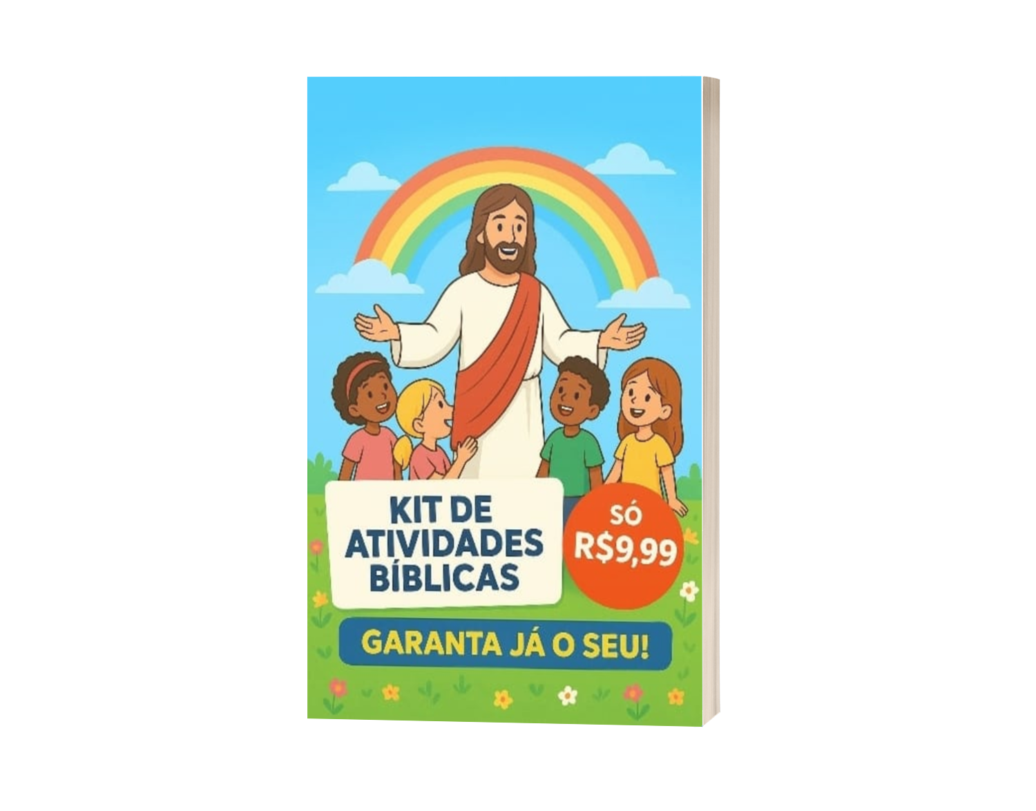 Kit de Atividades Bíblicas Infantil – Mais de 1000 Atividades - Wan...