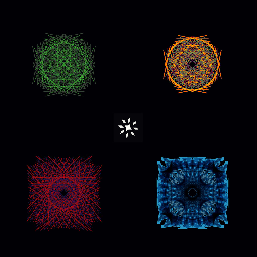 Geometric Web Arts In Pure HTML & CSS
