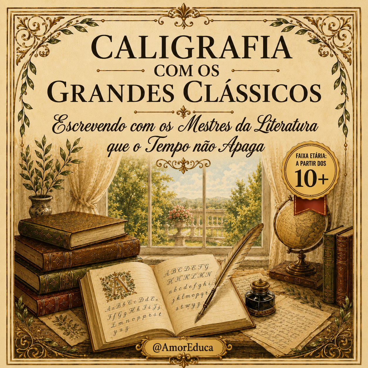 Capa Caligrafia com os Grandes Clássicos