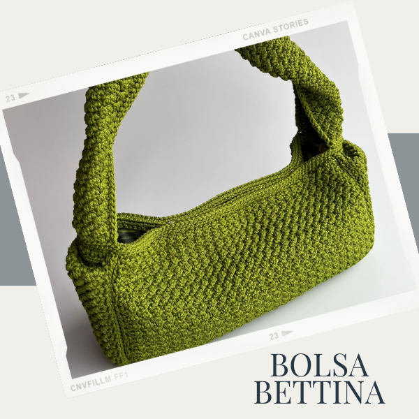 Bolsa Bettina - Curso de Crochê