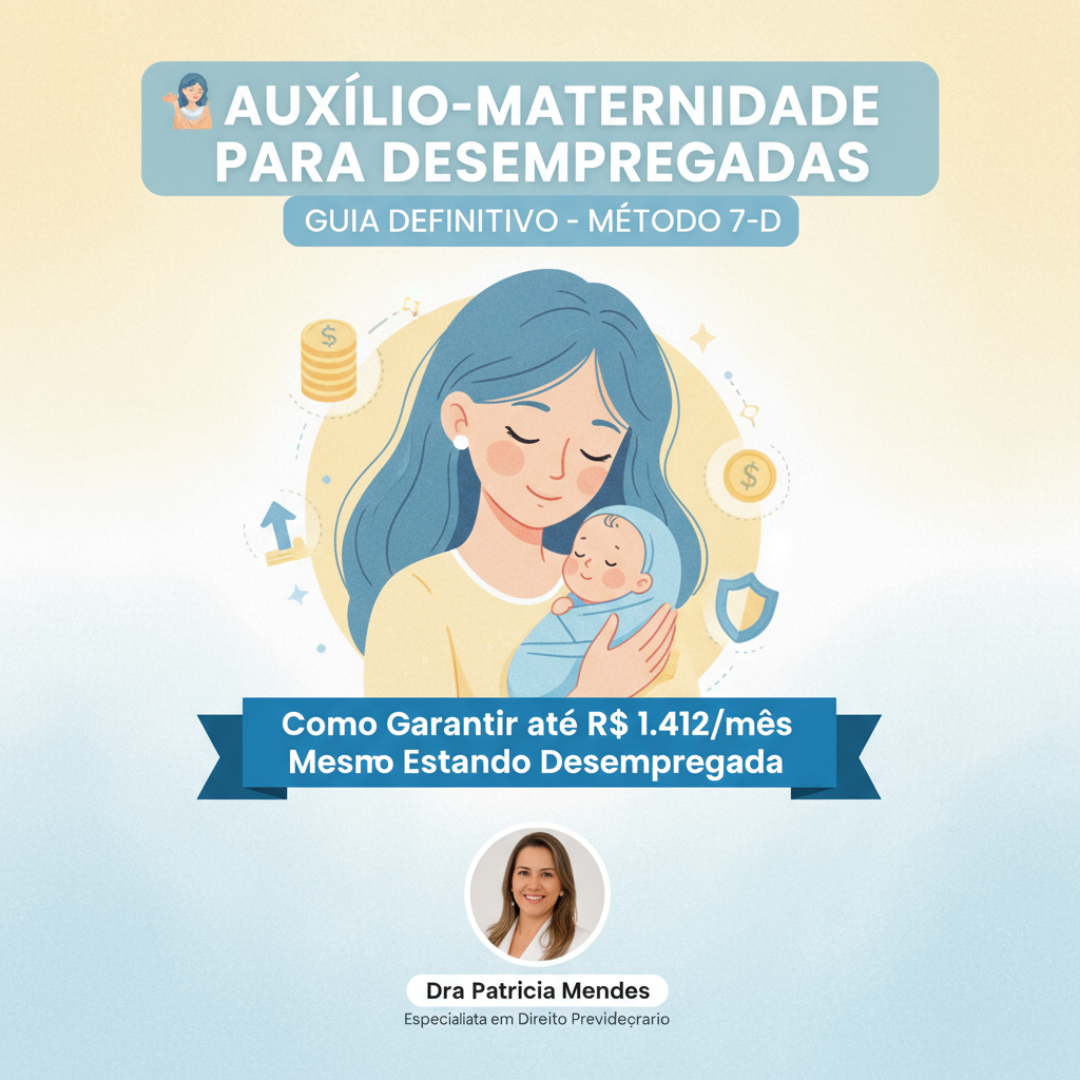 AUXÍLIO-MATERNIDADE PARA DESEMPREGADAS - GUIA DEFINITIVO