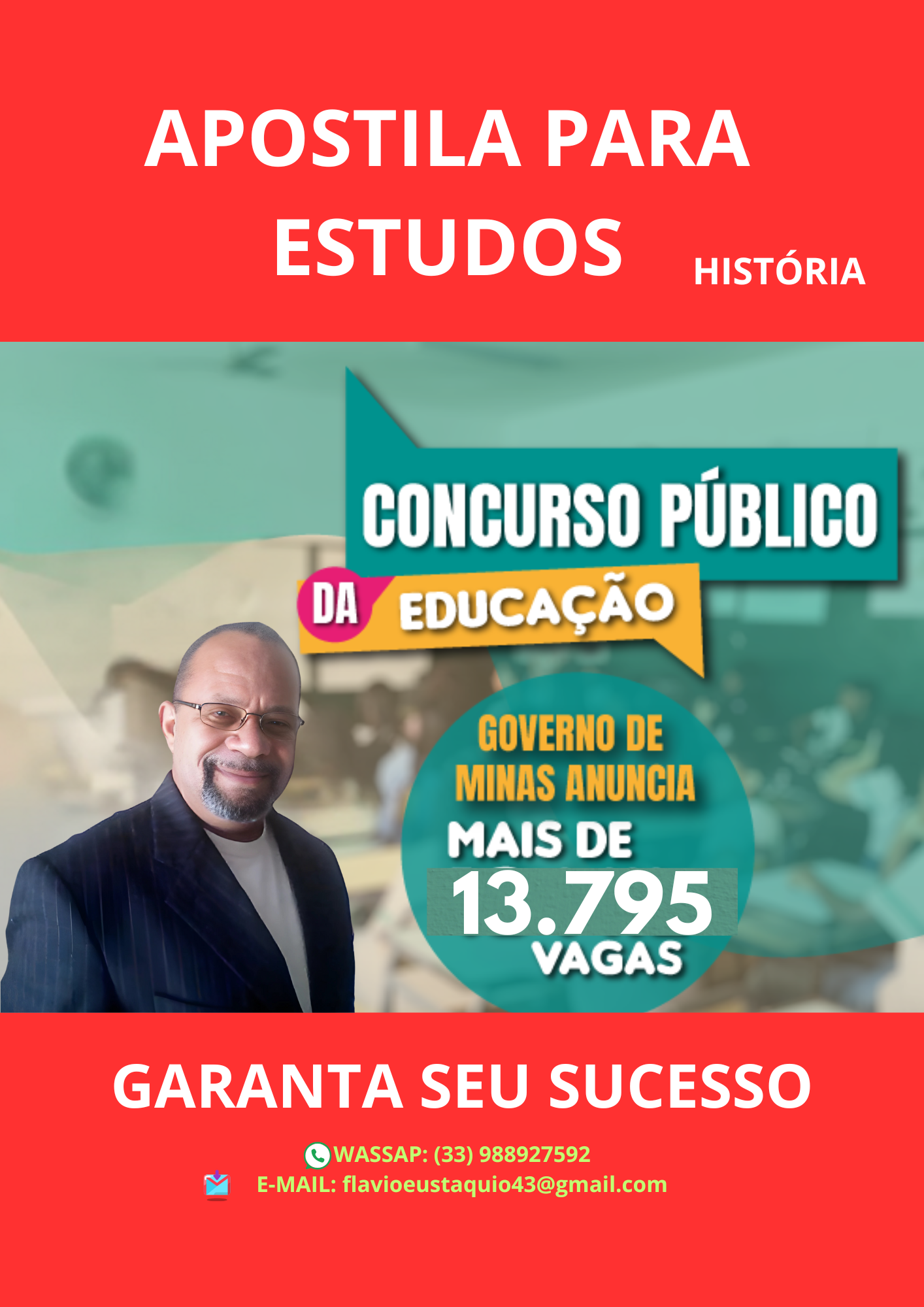 APOSTILA-PARA CONCURSO PÚBLICO - PROFESSOR DE EDUCAÇÃO BÁSICA (PEB) – HISTÓRIA