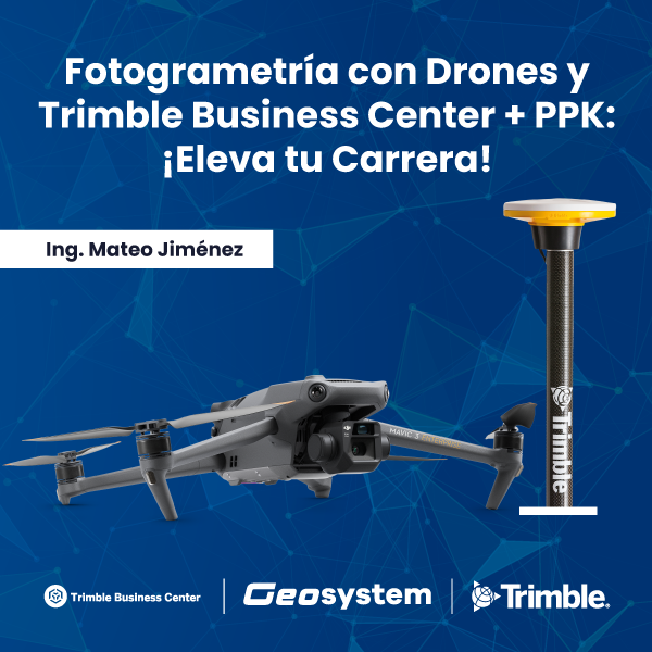 Imagen de portada para Curso online Fotogrametría con Drones y Trimble Business Center + PPK: ¡Eleva tu Carrera!
