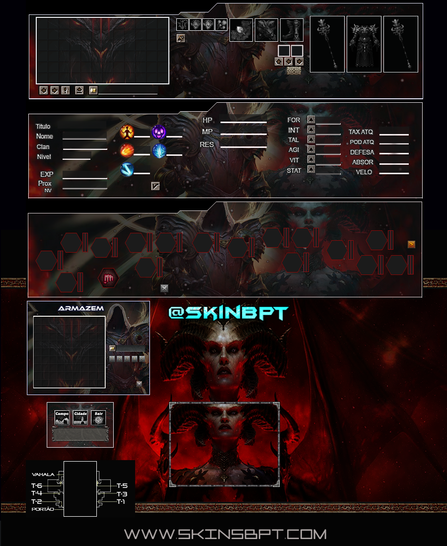 Skin Diablo - claudio sergio garcia junior | Hotmart