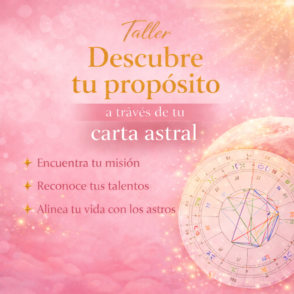 Descubre tu propósito a través de tu carta astral - América Muñoz