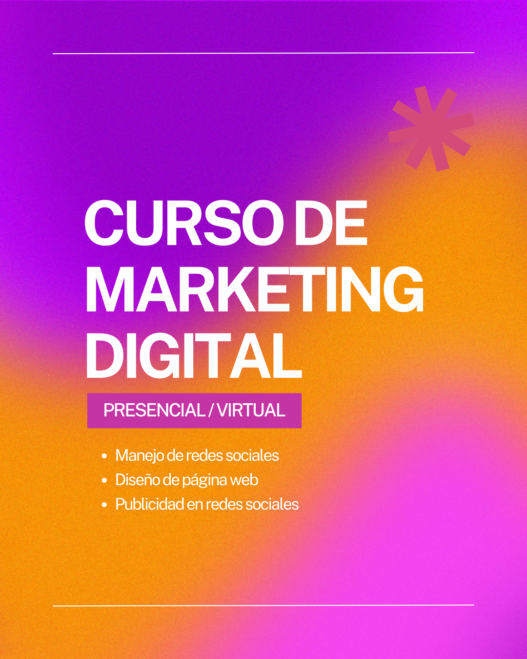 CURSO DE MARKETING 2026