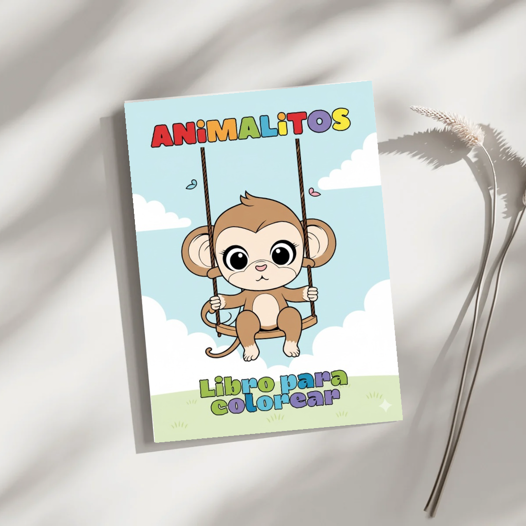 Libro Para Colorear De Animales | Hotmart