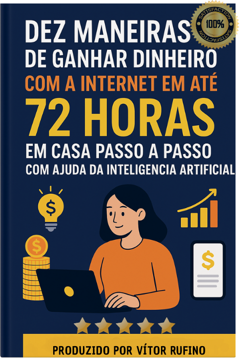 DEZ MANEIRAS DE GANHAR DINHEIRO COM A INTERNET EM ATÉ 72 HORAS EM C...