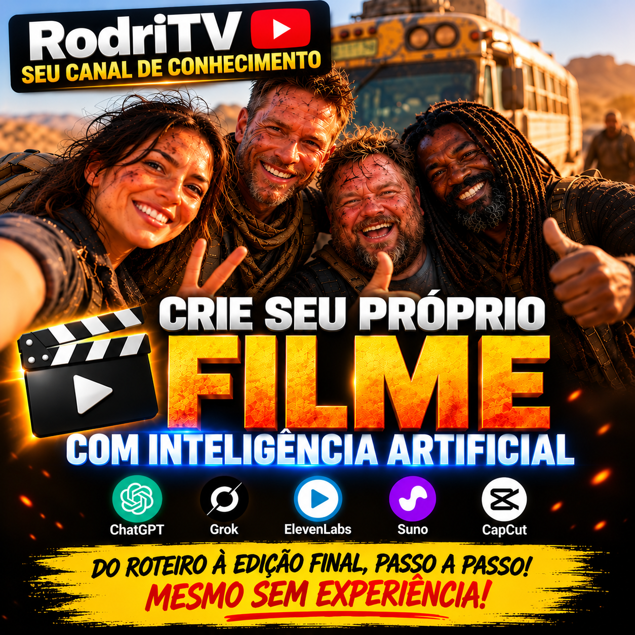 Crie Seu Próprio Filme com Inteligência Artificial