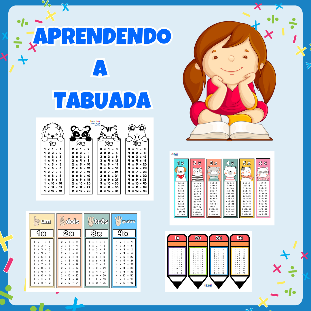 Aprendendo a Tabuada - Uma Prof Papeleira | Hotmart