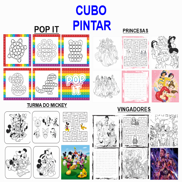 Imagem de capa para o Curso online 8 Kits de CUBO para PINTAR