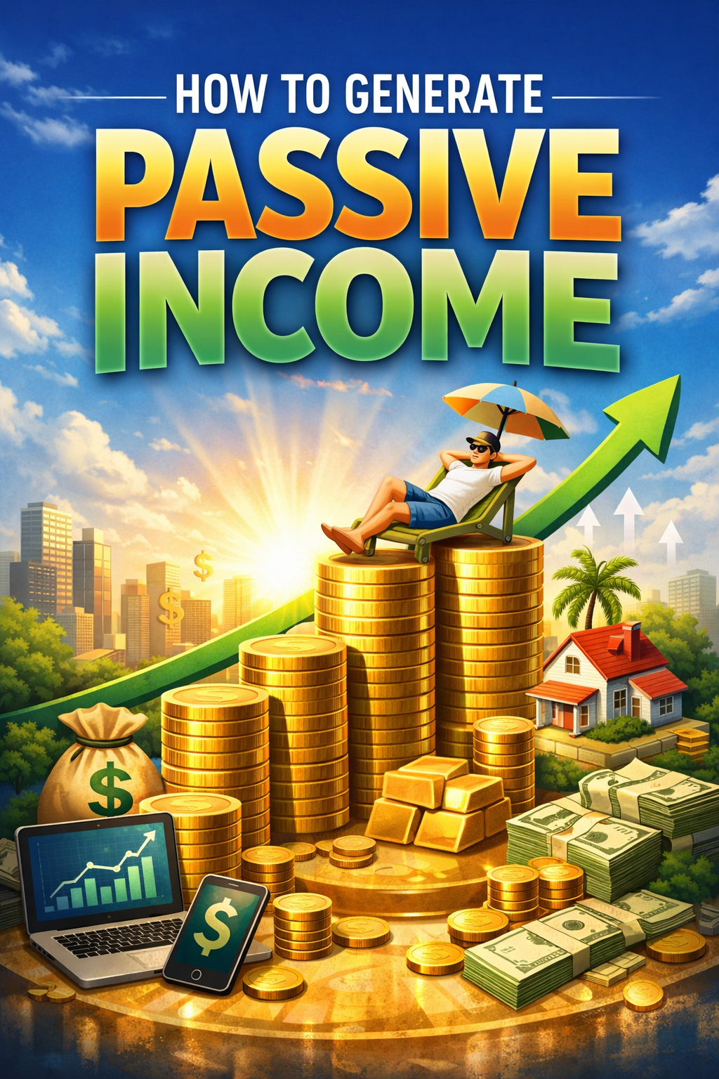 Generating Passive Income Graph How to Generate Passive Income | Hotmart
