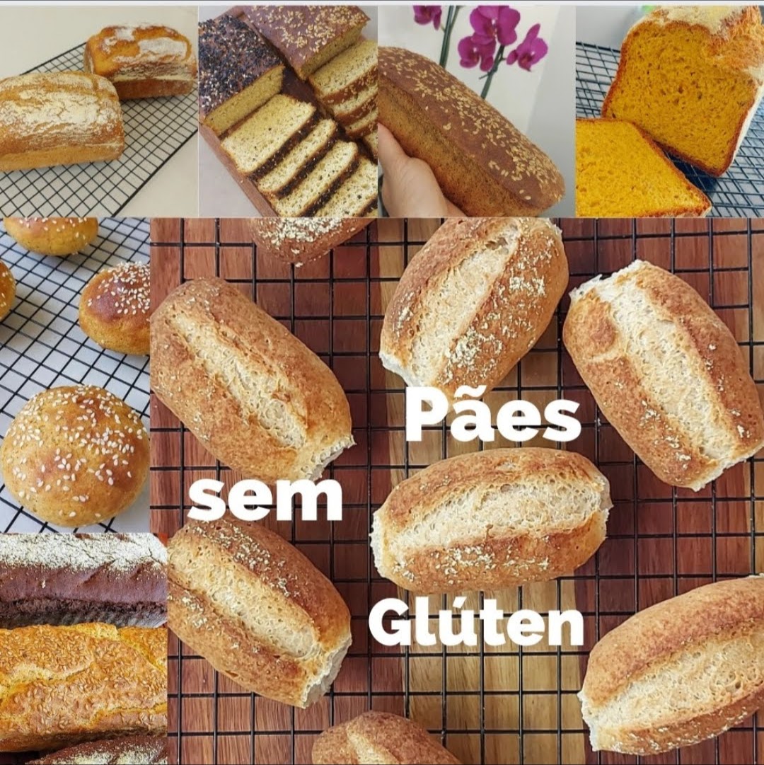 Curso de Pães Saudáveis Sem Glúten e Sem Lactose - Cheila Zaparoli ...