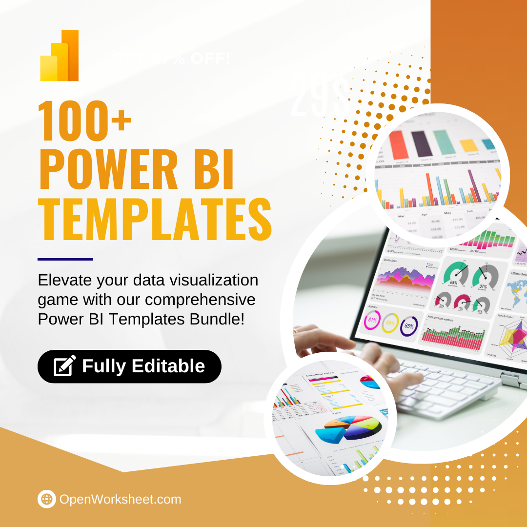 100+ Power BI Templates Bundle – Unleash Your Data's Potential for ...
