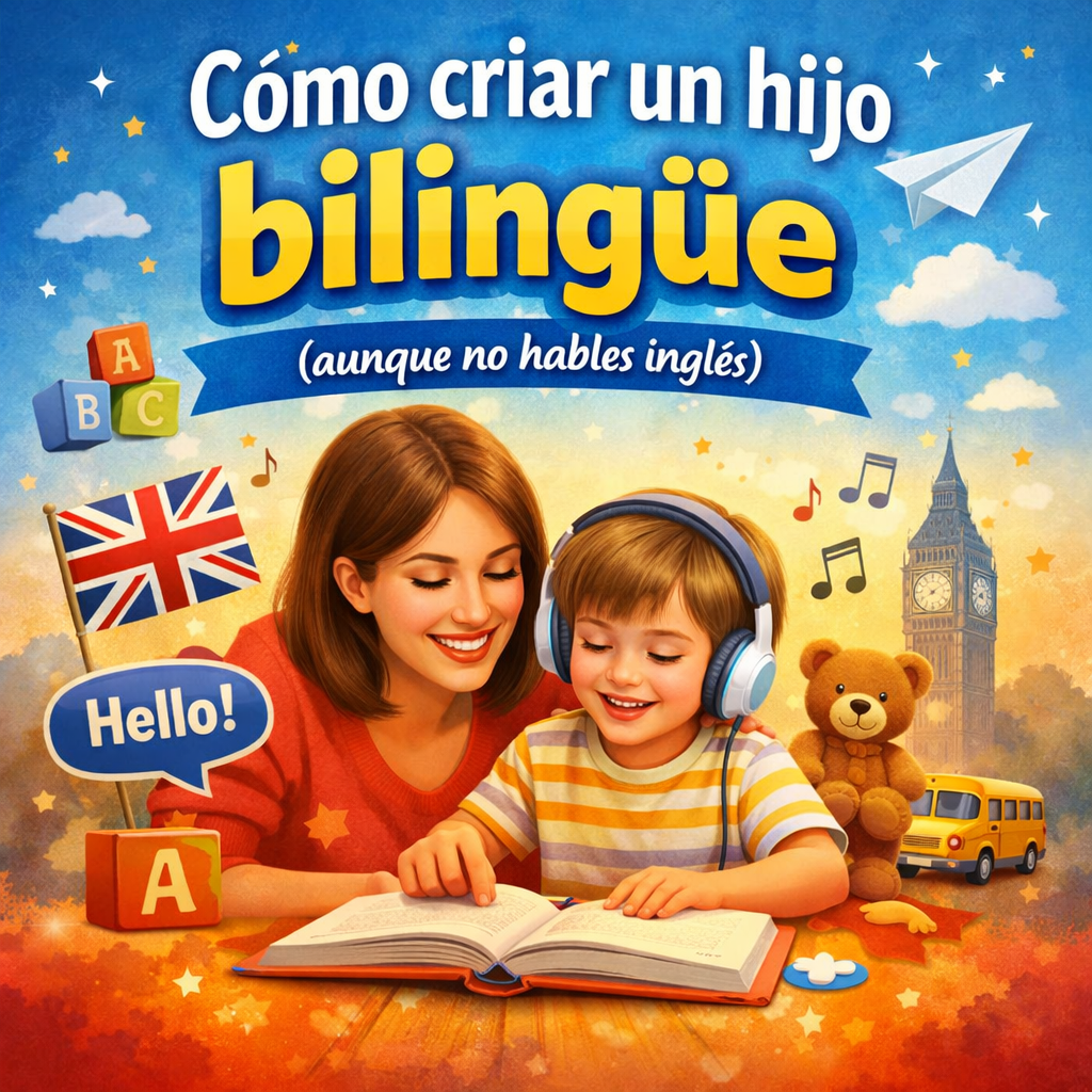 Cómo criar un hijo bilíngue aunque no hables inglés - EbPublished