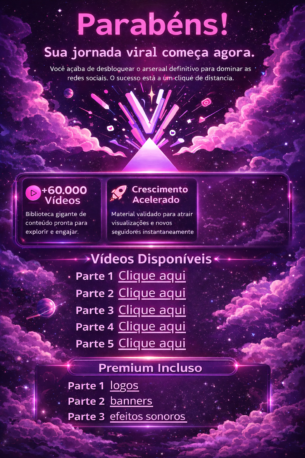 Viral Master Pack - João tricolor | Hotmart