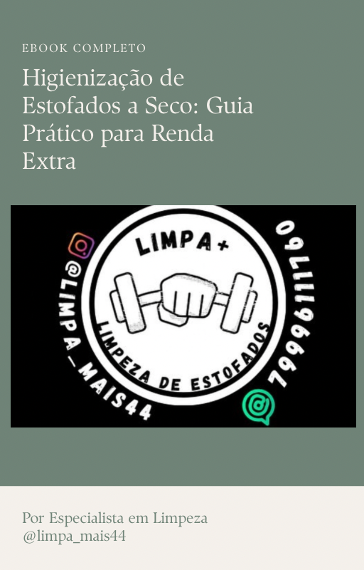 Higienização de estofados a seco: guia prático para renda extra