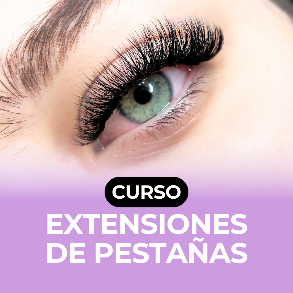 Curso de extensiones de pestañas + Bono de diseño de cejas y depilación