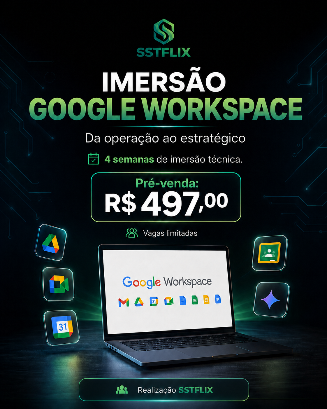 Imersão Completa em Inteligência Artificial para Google Workspace