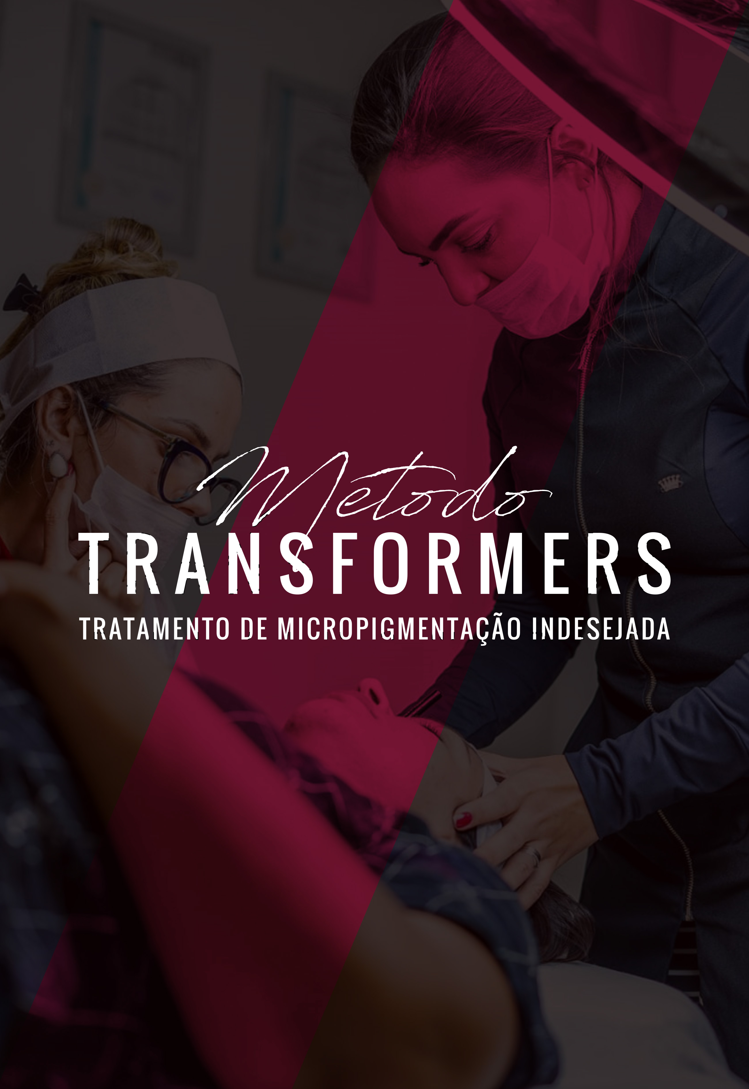 Imagem de capa para o Curso online Despigmentação de sobrancelhas para iniciantes- Método Transformers
