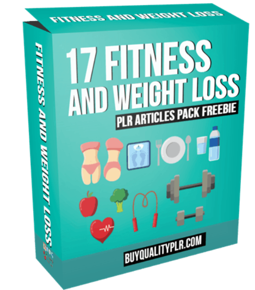 17 Fitness and Weight Loss PLR Articles Pack