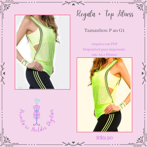 Molde Regata + Top Fitness (P ao G1).
