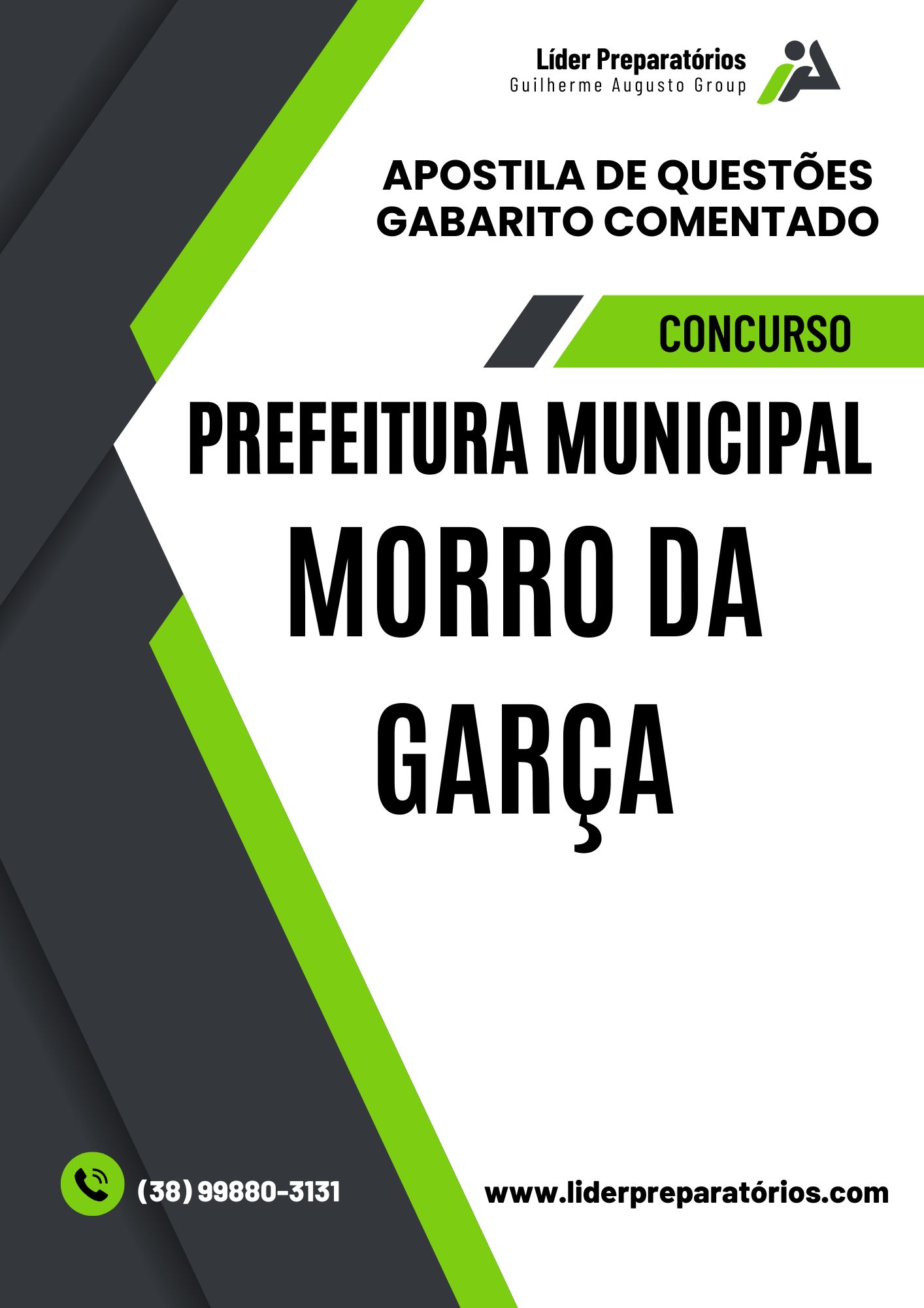 Concurso Morro da Garça - MG - Apostila - 120 Questões - Agente Fiscal de Vigilância Sanitária - Almoxarife - Auxiliar de Farmácia - Auxiliar de Serviços de Educação