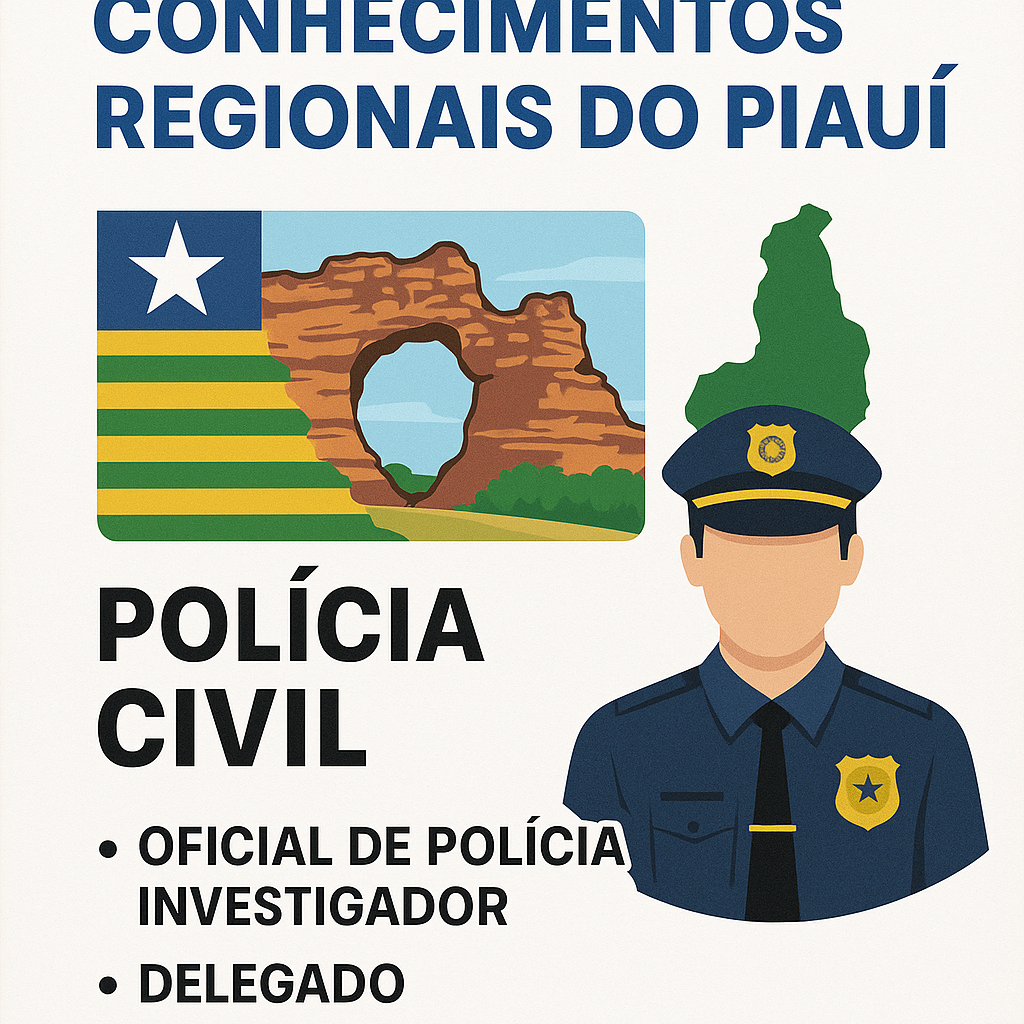 eBook Conhecimentos Regionais do Estado do Piauí - Polícia Civil