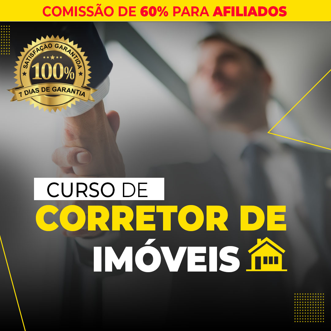 Curso de Corretor de Imóveis - Inovar Cursos Livres | Hotmart
