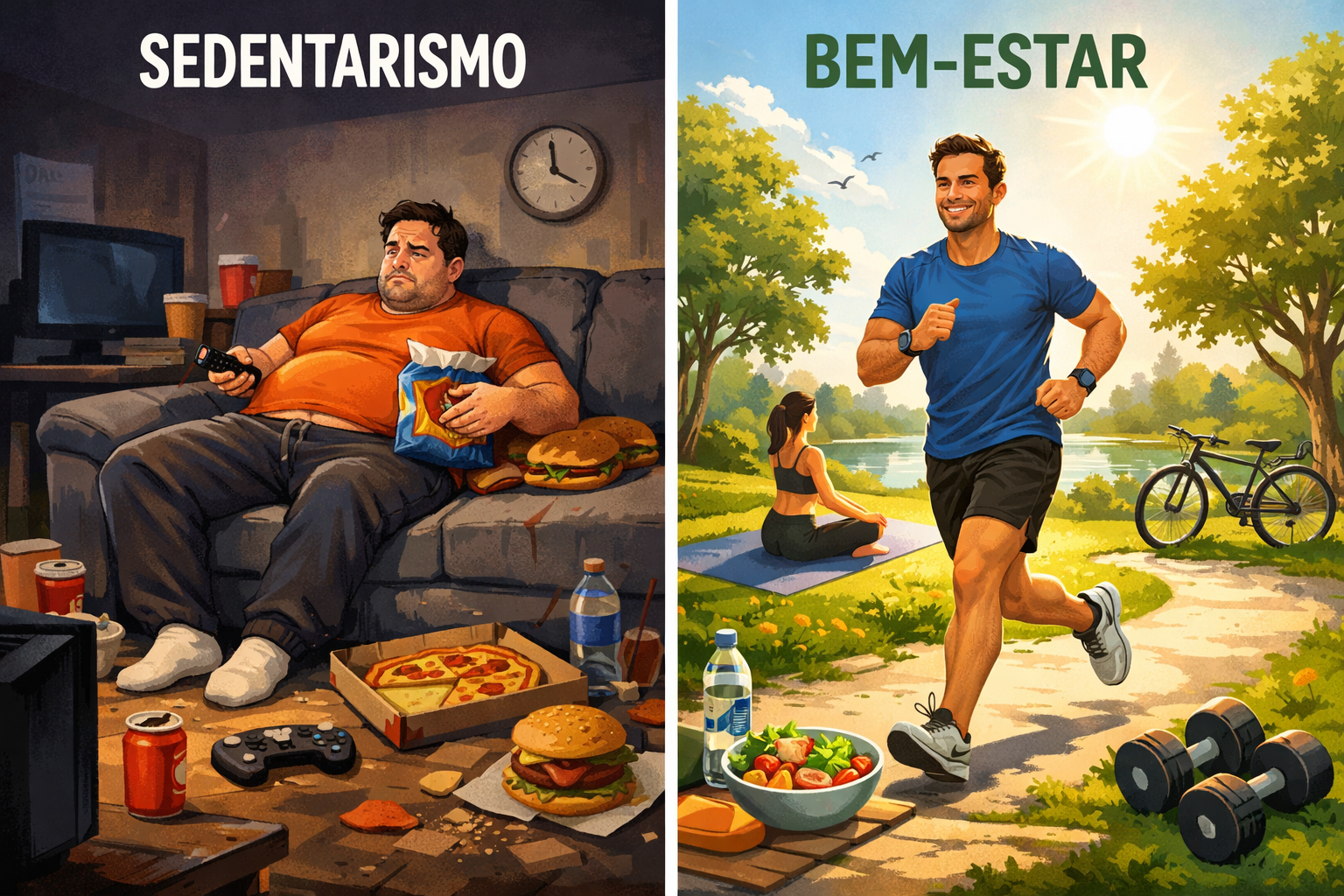Treino diário para sedentário | Hotmart