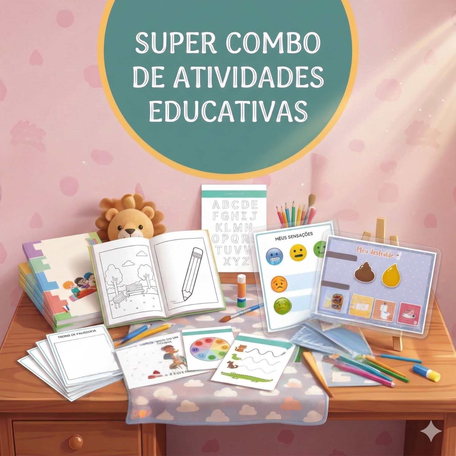 Super Combo de Atividades Educativas em PDF | Hotmart