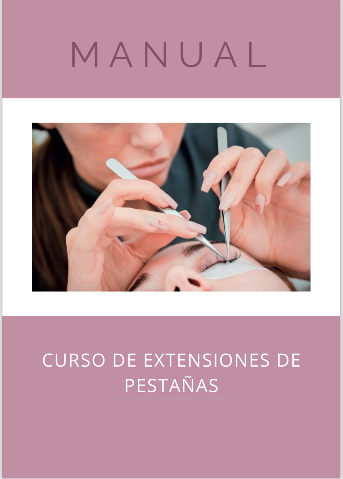 Manual Curso de Extensiones de Pestañas desde Cero | Hotmart