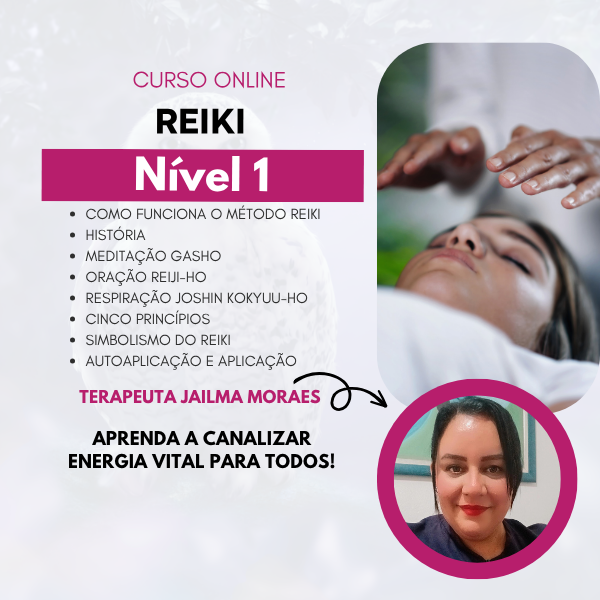 Curso de Reiki Nível 1 - SHODEN - O Despertar Sistema Usui Shiki Ryoho